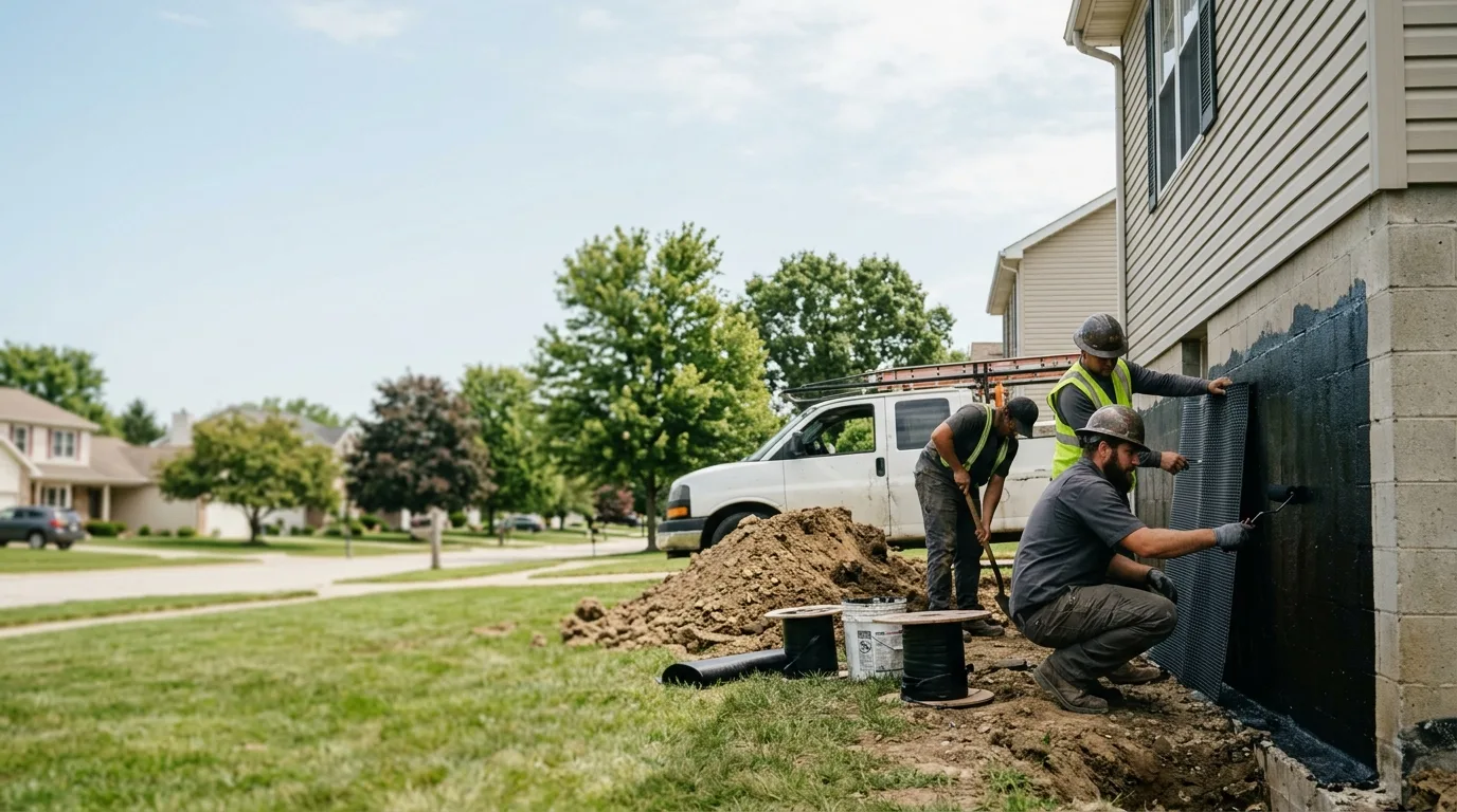 Basement Waterproofing in Reelsville, IN near me